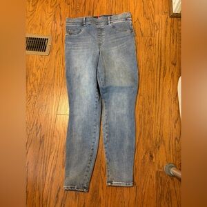SPANX Light Blue Skinny Jeans - Stretch Slim Fit